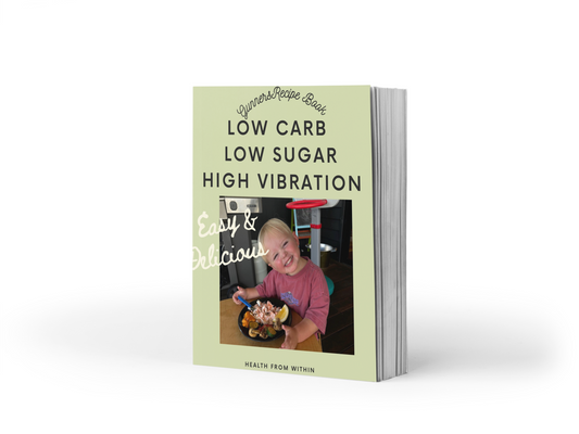 GUNNERS LOW CARB LOW SUGAR HIGH VIBRATION RECIPE EBOOK